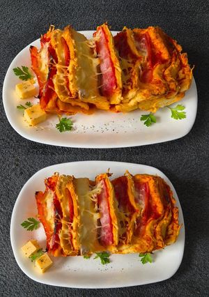 Fibriya pizzakenyér keto GM recept fotója