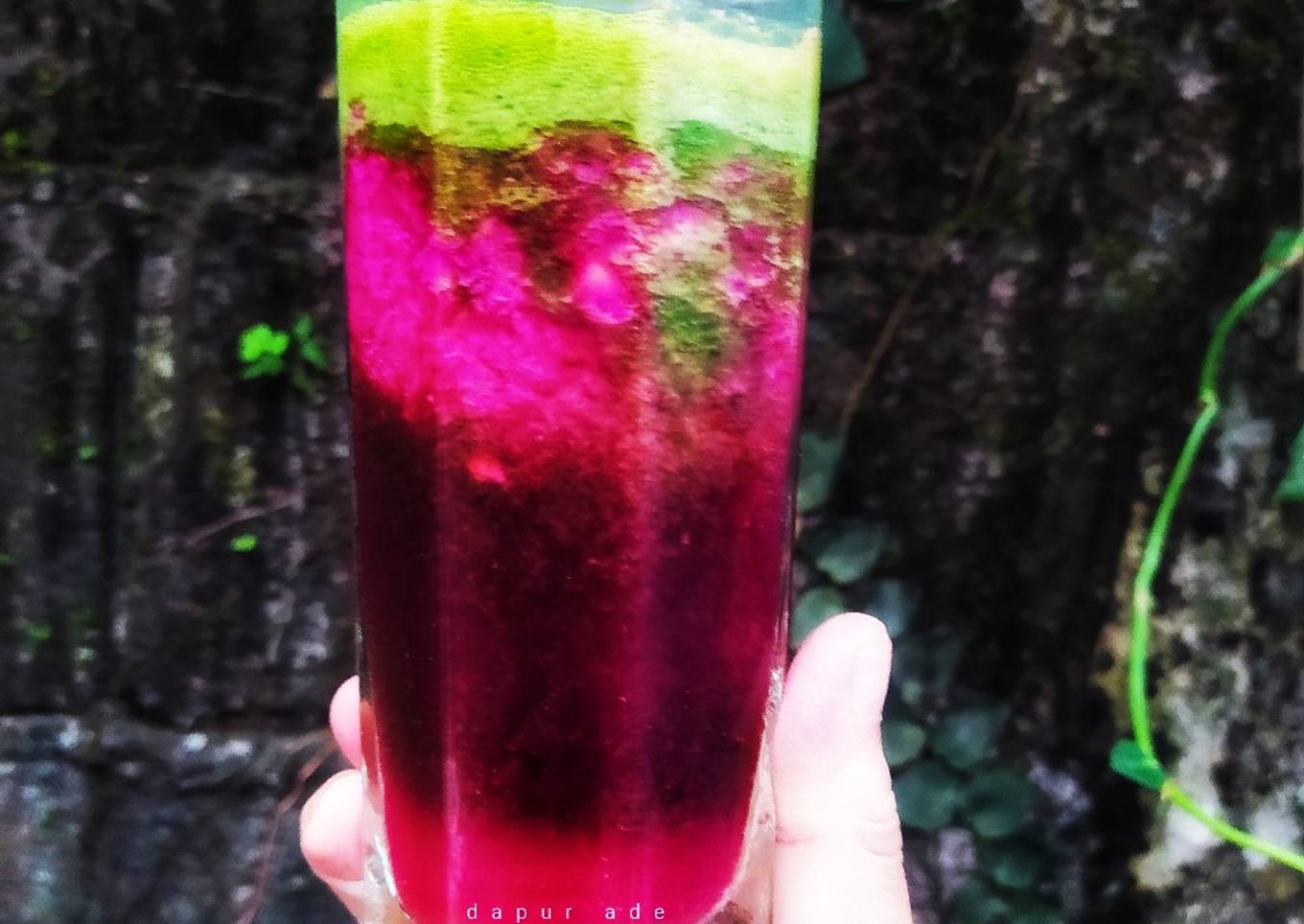 Jus Sabu, sayuran buah |Pakcoy, Buah Naga, Wortel, Lemon