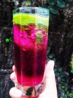 Foto resep Jus Sabu, sayuran buah |Pakcoy, Buah Naga, Wortel, Lemon
