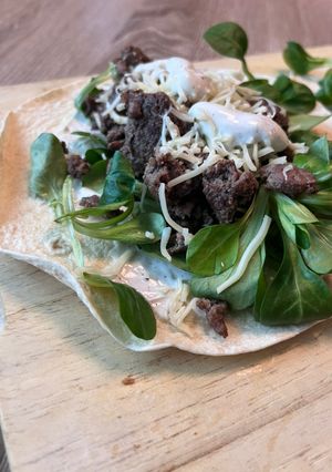 Une photo de Wrap steak haché healthy