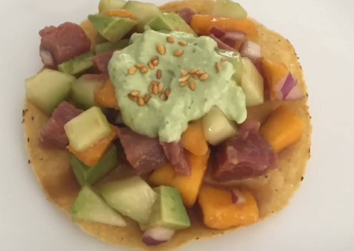 Ceviche de atún