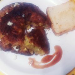 A picture of Spinach Omelette.