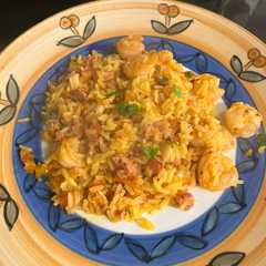 Una foto de Arroz con mariscos