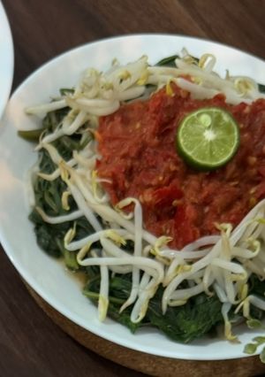 Foto resep Plecing Kangkung