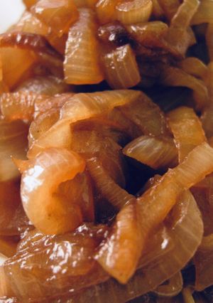 Una foto de Cebolla caramelizada