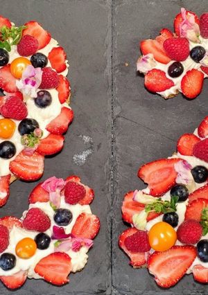 Une photo de Number cake (vegan)