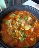 แกงส้มชะอมไข่ เน้นผัก (สูตรคลีน) ทำง่าย