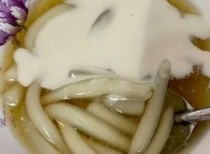 Hình của món Bánh canh bột gạo xắt (bánh canh ngọt).