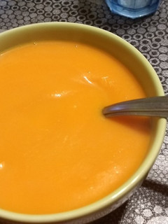 Una foto de Sopa crema de calabaza