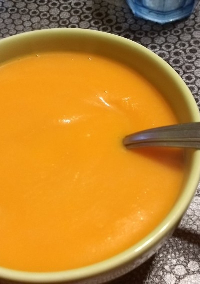 Una foto de Sopa crema de calabaza