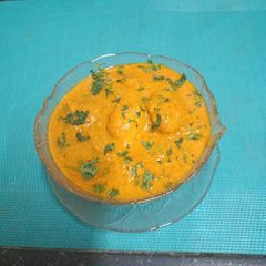 A picture of Kashmiri Dum Aloo.