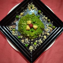 Green peas halwa A picture of Green peas halwa.
