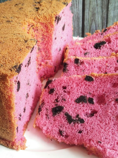 Foto resep Oreo Strawberry Chiffon Cake 🍓🍓🍓