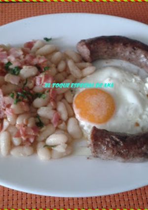 Foto principal de Alubias con butifarra con mi toque especial