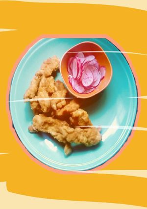 Una foto de Chicharrón de pollo
