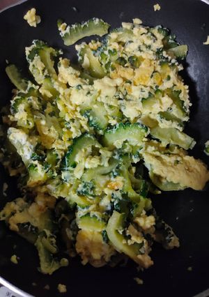 苦瓜炒蛋 的食譜成品照片