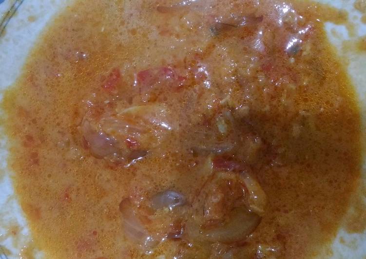 Sambal untuk nasi uduk