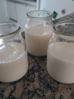 Una foto de Postre express de yogur, manzana y banana, apto diabéticos