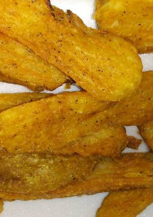 A picture of Potato Wedges or JoJo Potatoes.