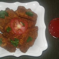 A picture of Chicken nuggets.