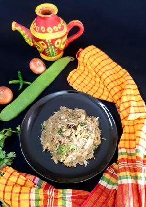 বড় শিম / লতা শিম ভর্তা রেসিপির প্রধান ছবি