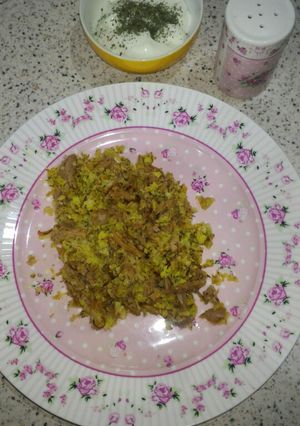 عکسی از دستور سبزی پلو با ماهی کتویی