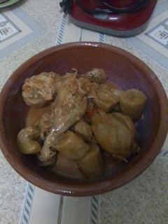 Una foto de Pollo al jugo