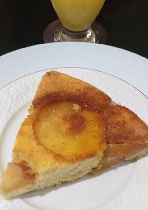 صورة لوصفة فطيرة التفاح 😋