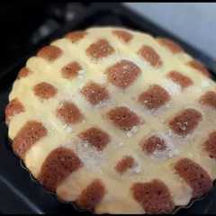 Una foto de Torta con crema pastelera