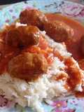 Soutzoukakia with Basmati Rice
