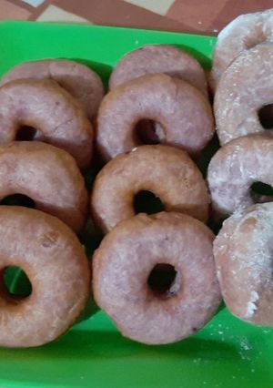 Foto resep Donat ubi ungu