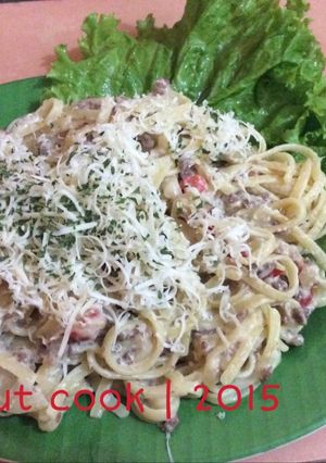 Foto resep Fettucini saus paprika