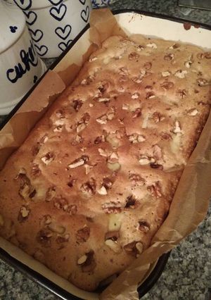 Kevert almás süti recept fotója