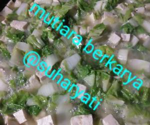 Fresh, Memasak Oseng sawi putih dan tahu putih Paling Enak