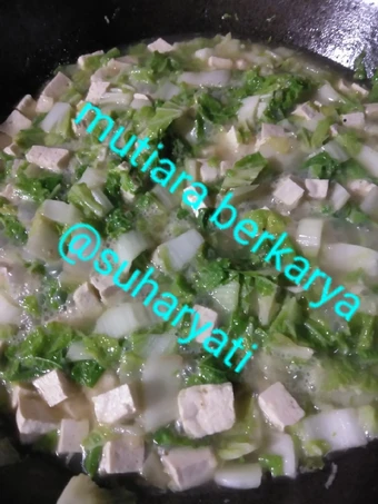 Cara Mudah Membuat Resep Oseng sawi putih dan tahu putih yang Bikin Ngiler Anti Ribet, Menggugah Selera