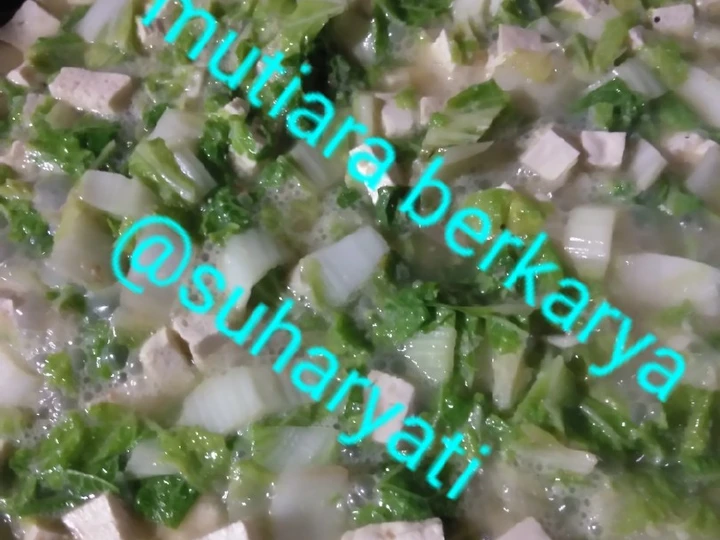 Cara Mudah Membuat Resep Oseng sawi putih dan tahu putih yang Bikin Ngiler Anti Ribet, Menggugah Selera