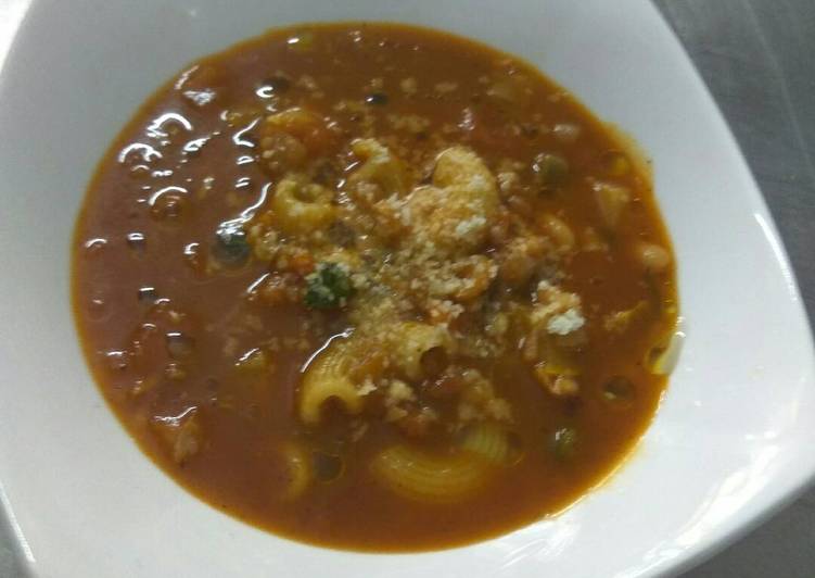 Get Breakfast of Minestrone Soup