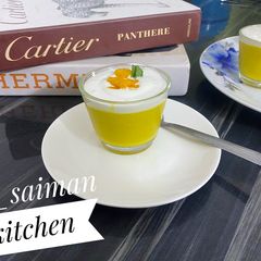 A picture of Mango lassi.