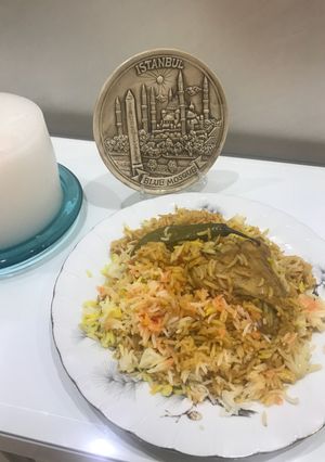 صورة لوصفة الرز الكابلي 😋