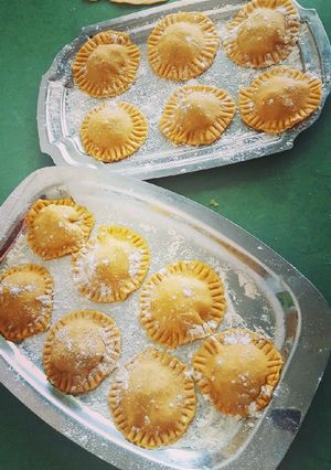 Una foto de Sorrentinos o raviolones