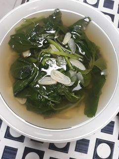 Foto resep Sayur bening bayam