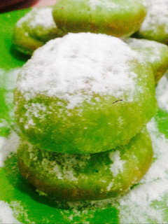 Foto resep Donat santan pandan