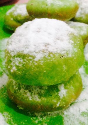 Foto resep Donat santan pandan