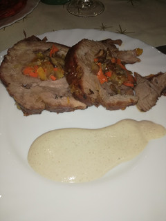 Una foto de Cabeza de lomo rellena