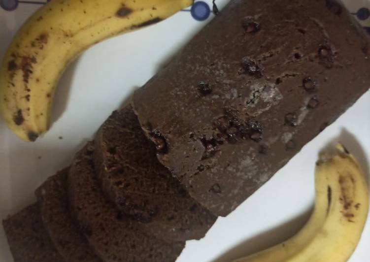 Choco banana cake