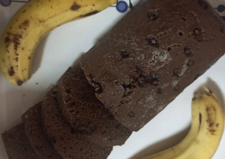 How to Cook Tasty Choco banana cake