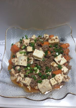 Una foto de Mapo Tofu con Zanahoria!!