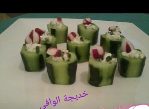 صورة لوصفة خيار محشي