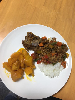 A picture of Mutton stew.