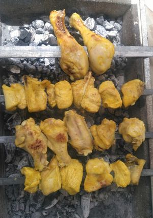 عکسی از دستور جوجه کباب 😜♥